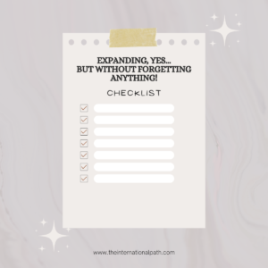 EN checklist developpemt
